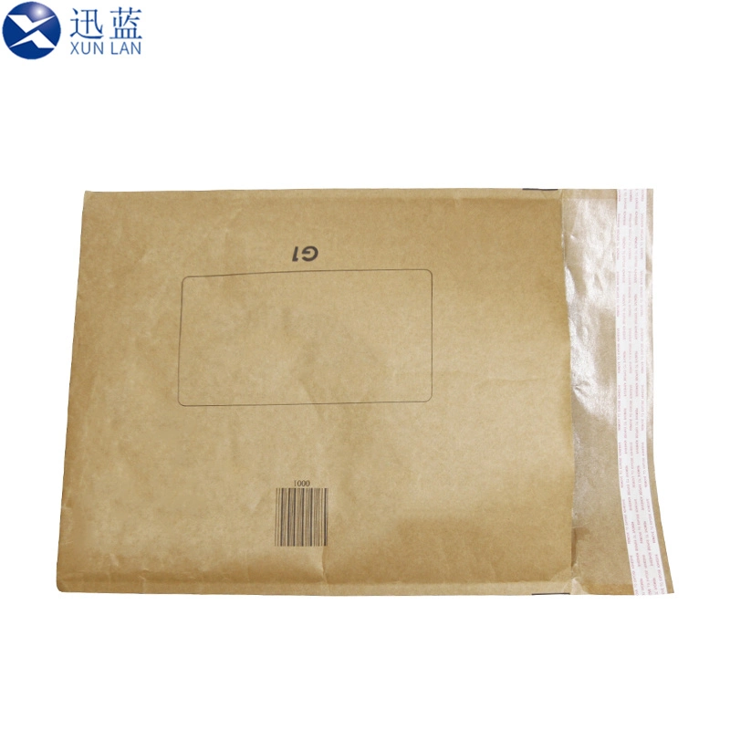 Custom Printing Courier Brown Kraft Paper Padded Mailing Envelopes Packing Clothes