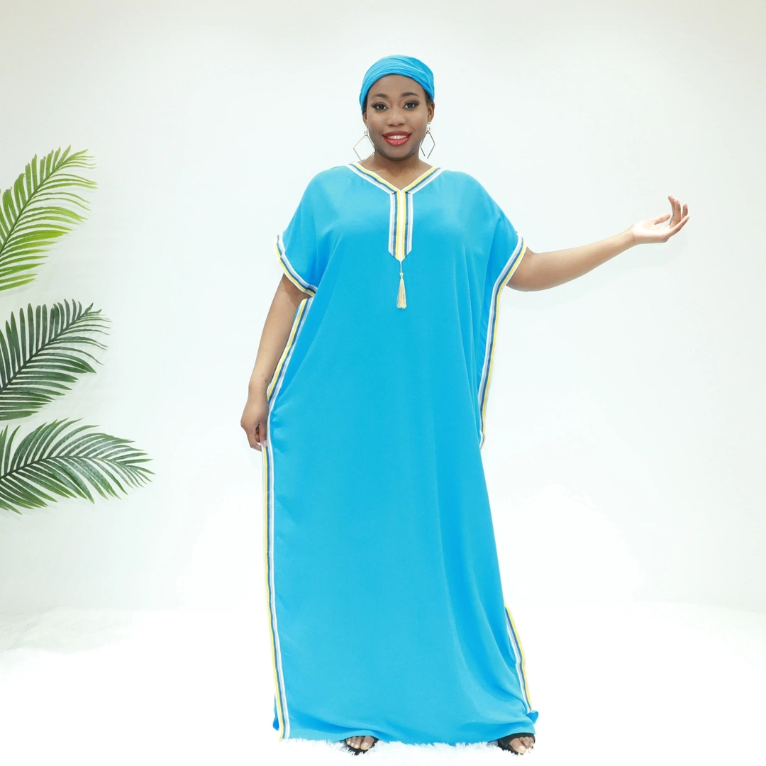 Ropa étnica 2022 Mayoristas Egipcia Abaya Sta2601f Togo Moda étnica Vestido