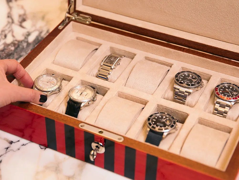 Luxury Wooden Glossy Watch Box 10 Slots NDMWR-38