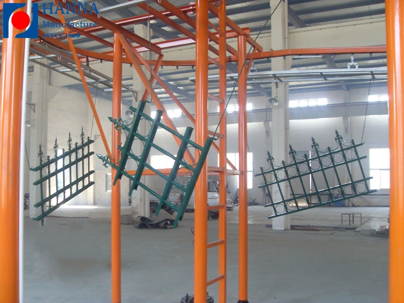 Automatic Welding Wire Mesh PVC Dipping Fluidized Bed Powder Coating Line