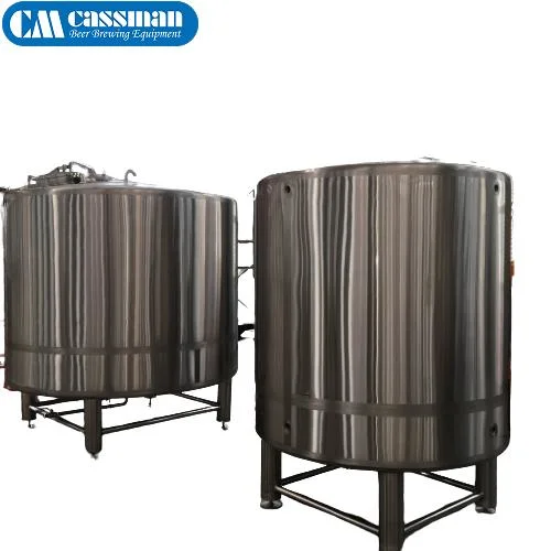 3000L 5000L 100hl Hot Liquor Tank Hlt Hot Water Tank Steam Heating