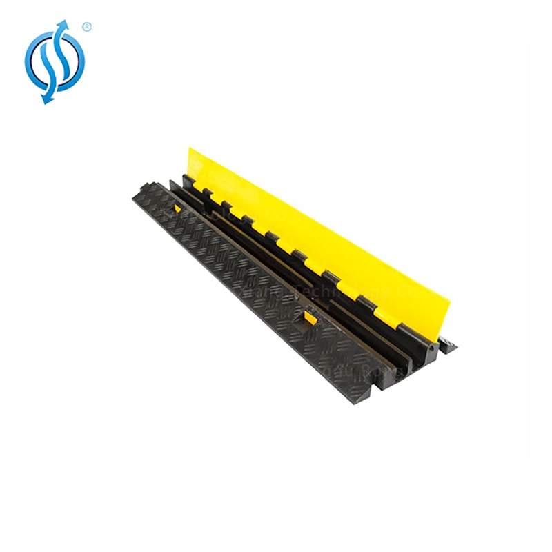 Durable Theater 2channel Cable Cover Rubber Cable Protector