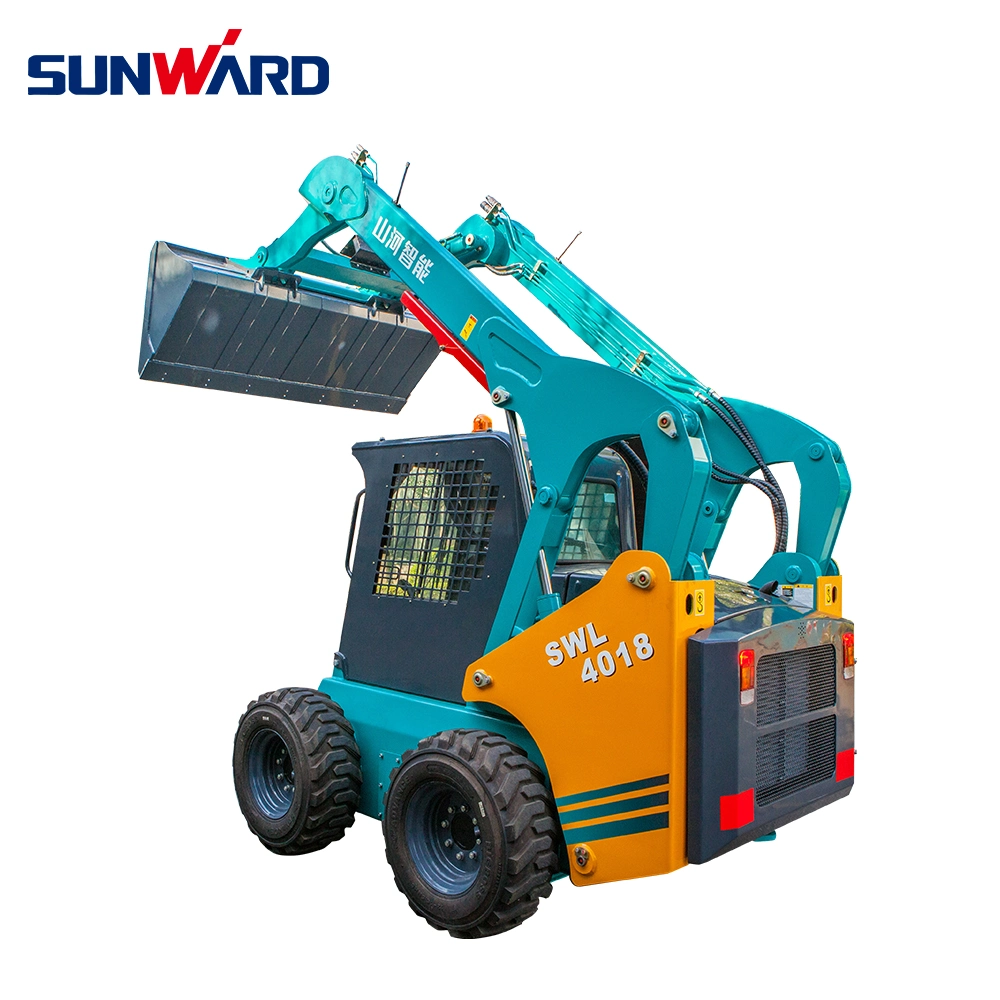 Sunward Swl4018 Wheeled Skid Steer Loader Self Truck with Price