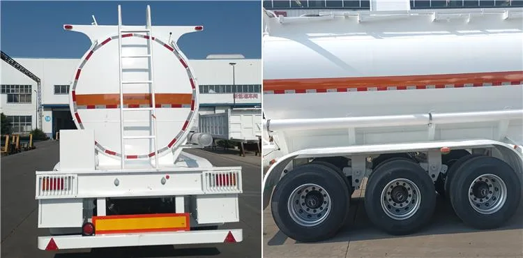 High quality/High cost performance Sulfuric Acid Tanker Trailer for Chemical Tankers Trailer