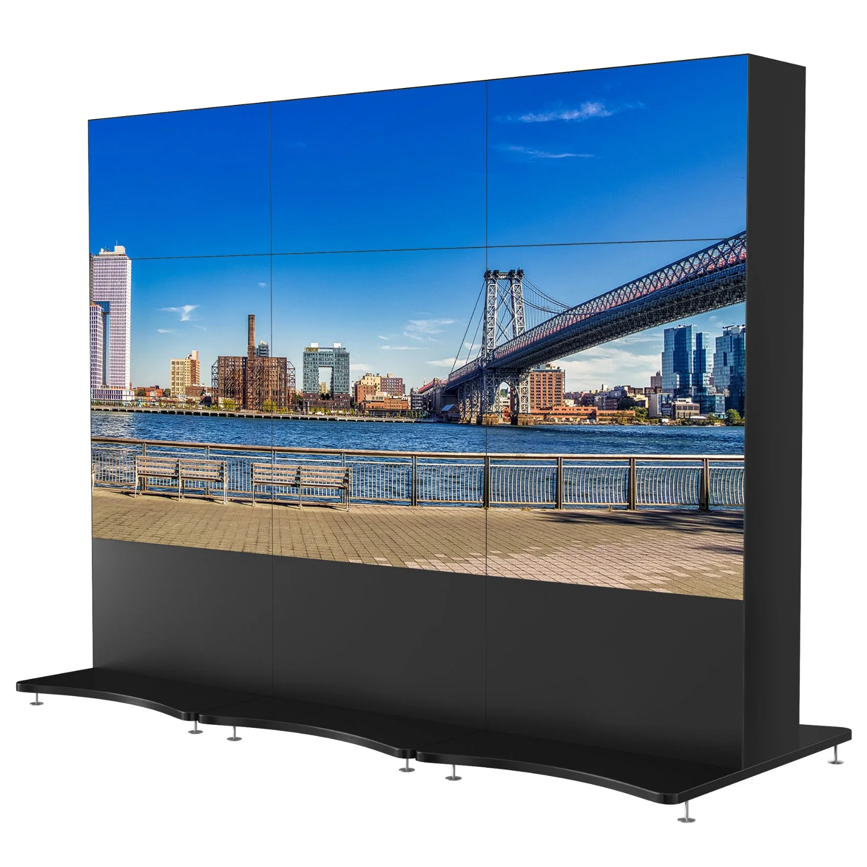 Android Advertising Player 46 Inch Ultra Thin Bezel LCD Video Wall Advertising LCD Advertising Player LED Backlit E Paper Display Video Wall