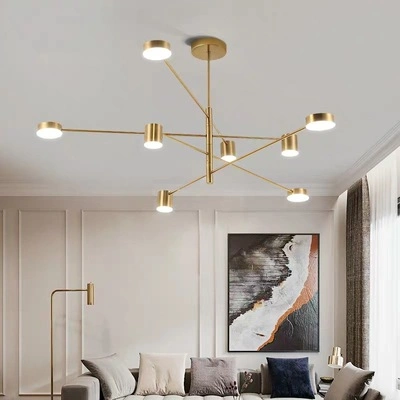 Modern French Crystal Lamp Golden Tree Branch Chandelier Luxury Pendant Lamp ETL89100104