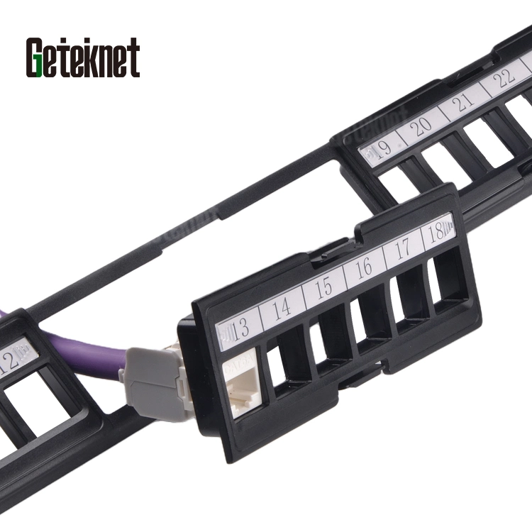 Gcabling High quality/High cost performance Factory Direct Hot Selling CAT6 UTP 24 Ports Patch Panel19 Inches