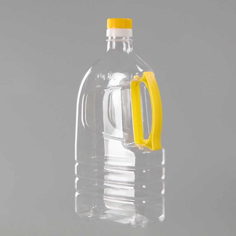 Beverage Screw Cap Versatile Leak-Proof Transparent Drink Packaging for Food Plastic Bottles