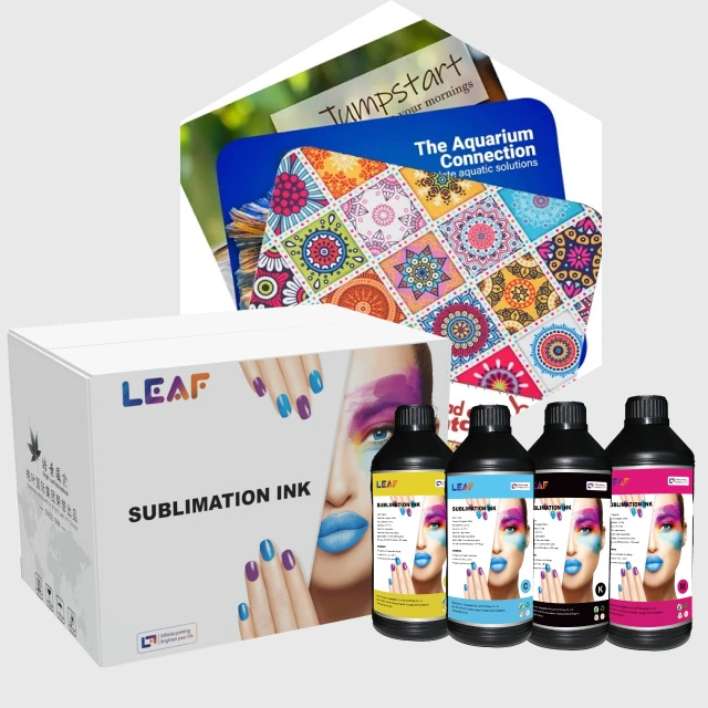 Простые в использовании, ОДНОРОДНЫЕ ЛИСТОВЫЕ ЧЕРНИЛА 1000 мл Digital Textile Printing Dye Sublimation Dye Ink