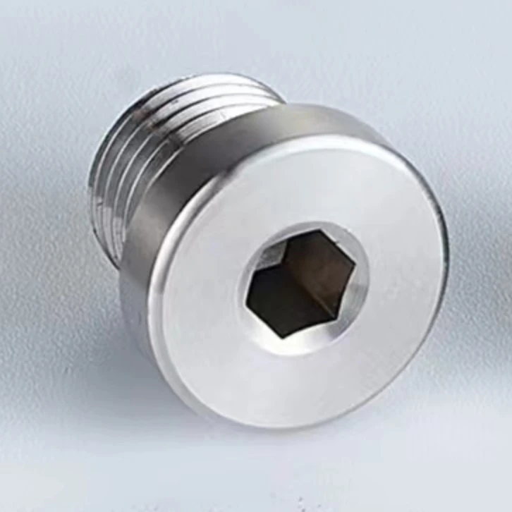 Customized Stainless Steel Solid Nut for Hydraulic Hose Fitting