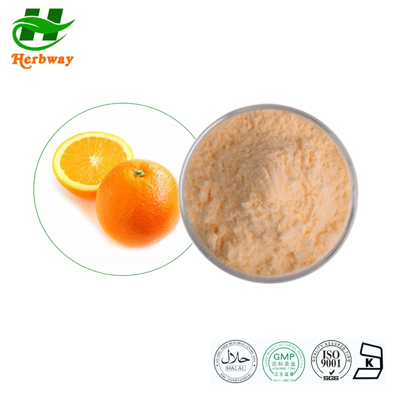 Herbway Kosher Halal Fssc HACCP Certified Free Sample Vitamin C Orange Fruit Juice Powder