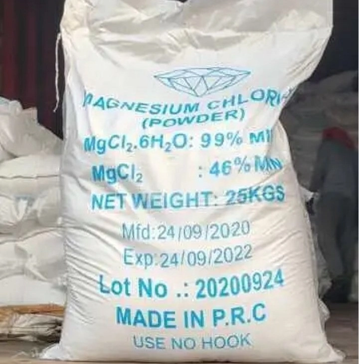 Mgcl2.6H2O CAS 7791-18-6 White Flake or Powder Magnesium Chloride Hexahydrate