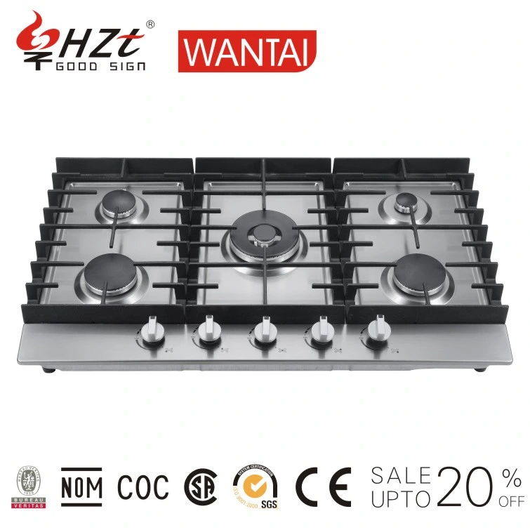 2021 4 Burner quemador de gas cocina de acero inoxidable