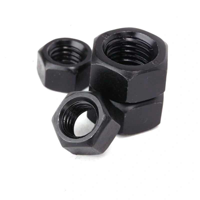 Fastener Black-Galavized-HDG DIN934GB6170 Heavy Hexagon Nut Hebei Handan