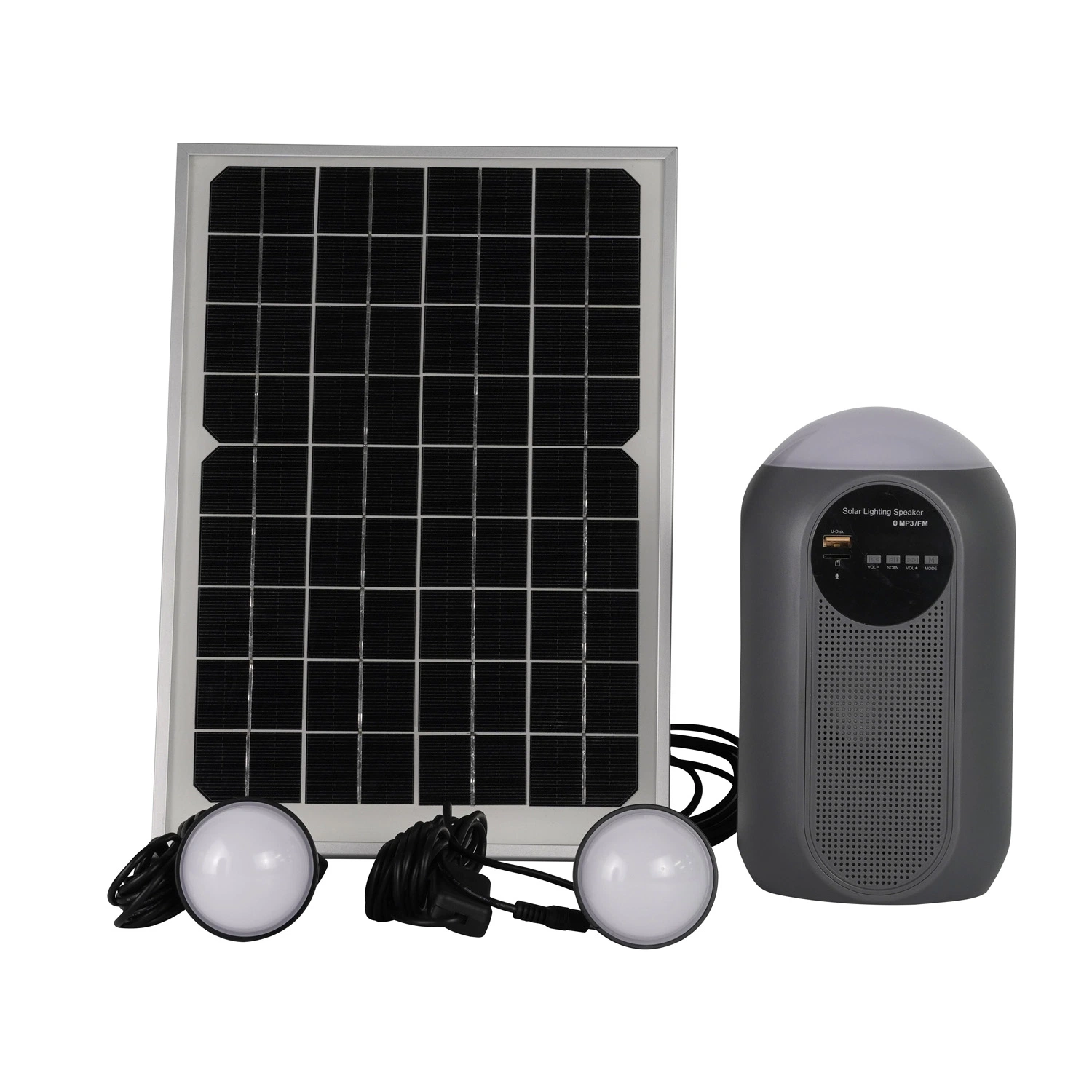 Mini portable multifonction Jcn Solar Home Kits d'éclairage