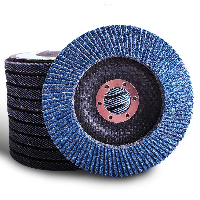 125mm Aluminium Oxide Grit 80 Flap Discs with Great Quality in China