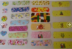 Color Cartoon Band Aid, First Aid Plaster for Children