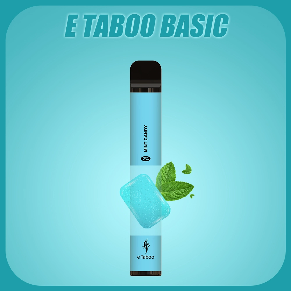 UK Euro Hot Sale Factory Wholesale/Supplier E Taboo Basic Disposable/Chargeable vape Vaporizer Vape Device Mod Pod System Cheap