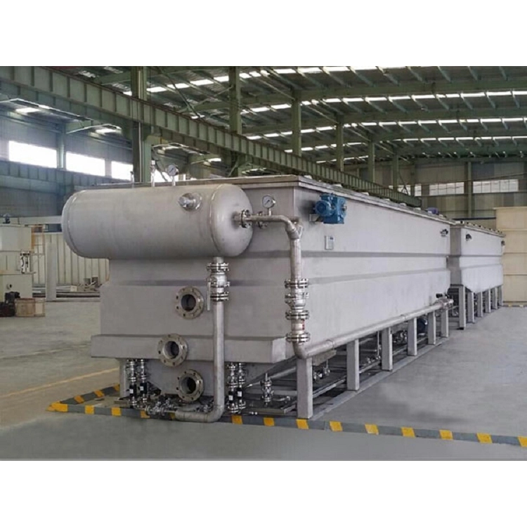 Daf Advection Dissolved Air Flotation Machine Small Food Processing Clothing Printing and Dyeing Slag Scraper Slaughtering Waste Sewage Treatment Equipment