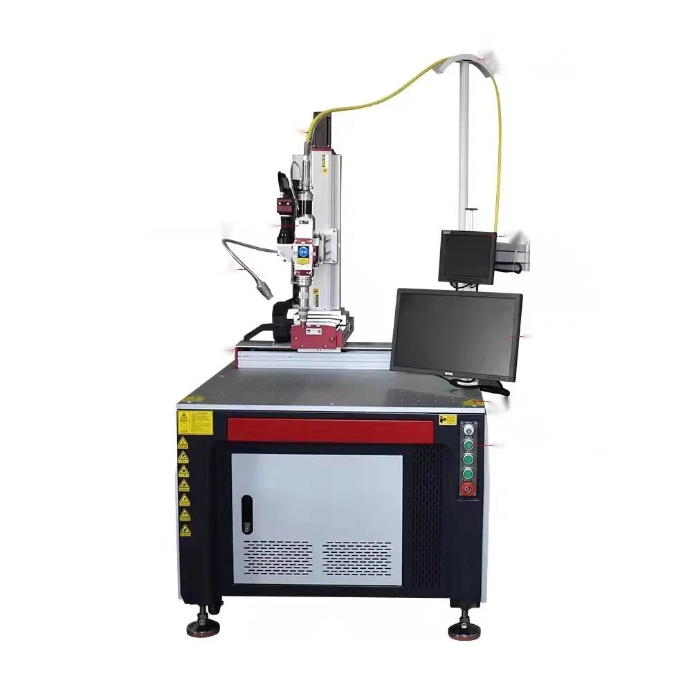 Faser Kontinuierliche Laser-Schweißmaschine Sechs-Achsen-Gestänge Hardware-Produkte Edelstahl Stahl