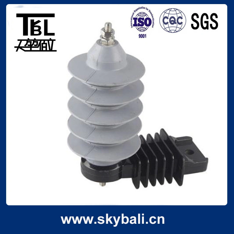 11kv~110kv Silicon Rubber (Ceramic) Housed Metal Oxide Gapless Surge Arrester