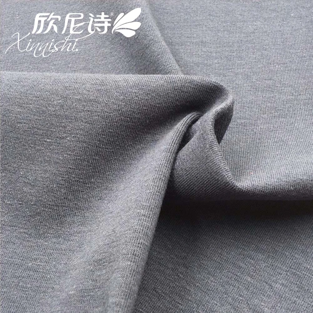 Free Sample 100% Cotton Single Jersey Knit Fabric Textile Fabric for Shirt Garment