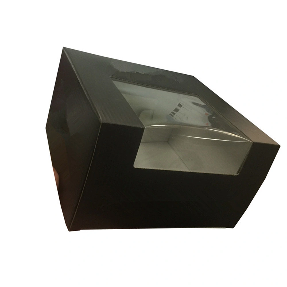 Cheap Custom Printed Clear Window Cardboard Hat Box Custom