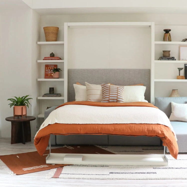 Cama plegable con muebles de pared de Sofá de tamaño completo