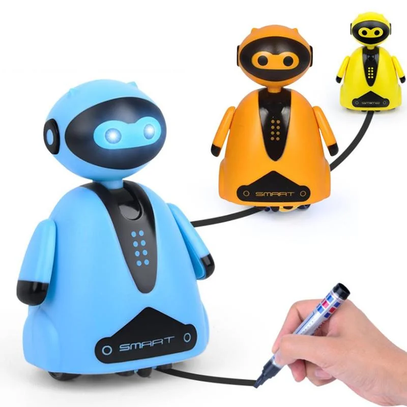 Wholesale New Inductive Train Magic Pen Educational Robot Toy for Kids Christmas Gifts