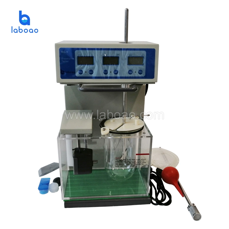 Dissolution Tester Single Cup Single Lever Manual Flip