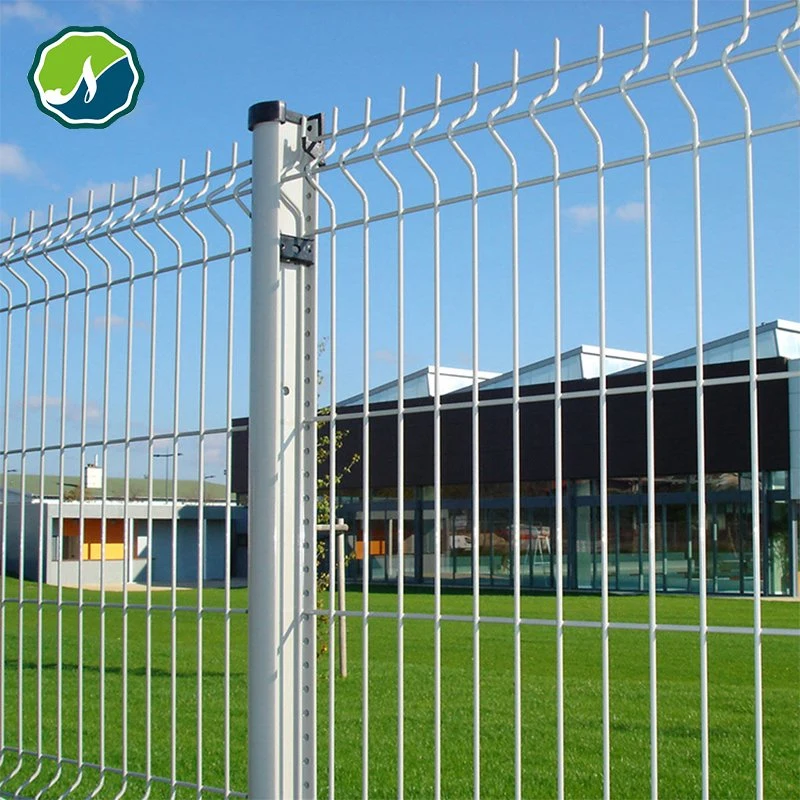 Fence Panels for Solar System PVC Coated Galvanized Wire Mesh Protection Rail