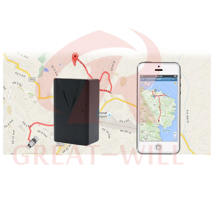 Great Will At2 Wireless Portable Hidden Long Battery Life Asset Mini Magnetic GPS Tracker for Car