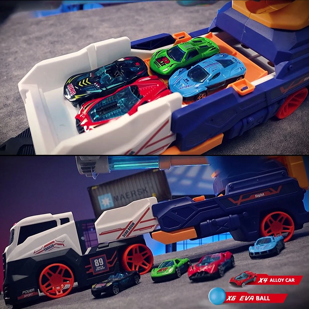 سيارات catapult Toys نقل شاحنة الألعاب مع الرصاص الناعم