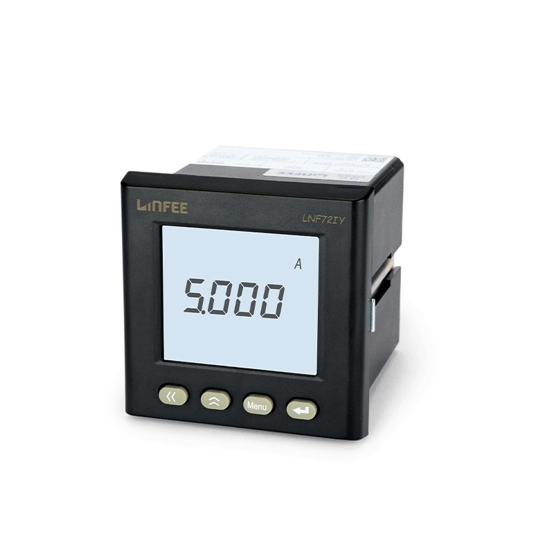 Panel Mounted Single Phase Current Ampere Meter with High Accuracy and Small Size CE