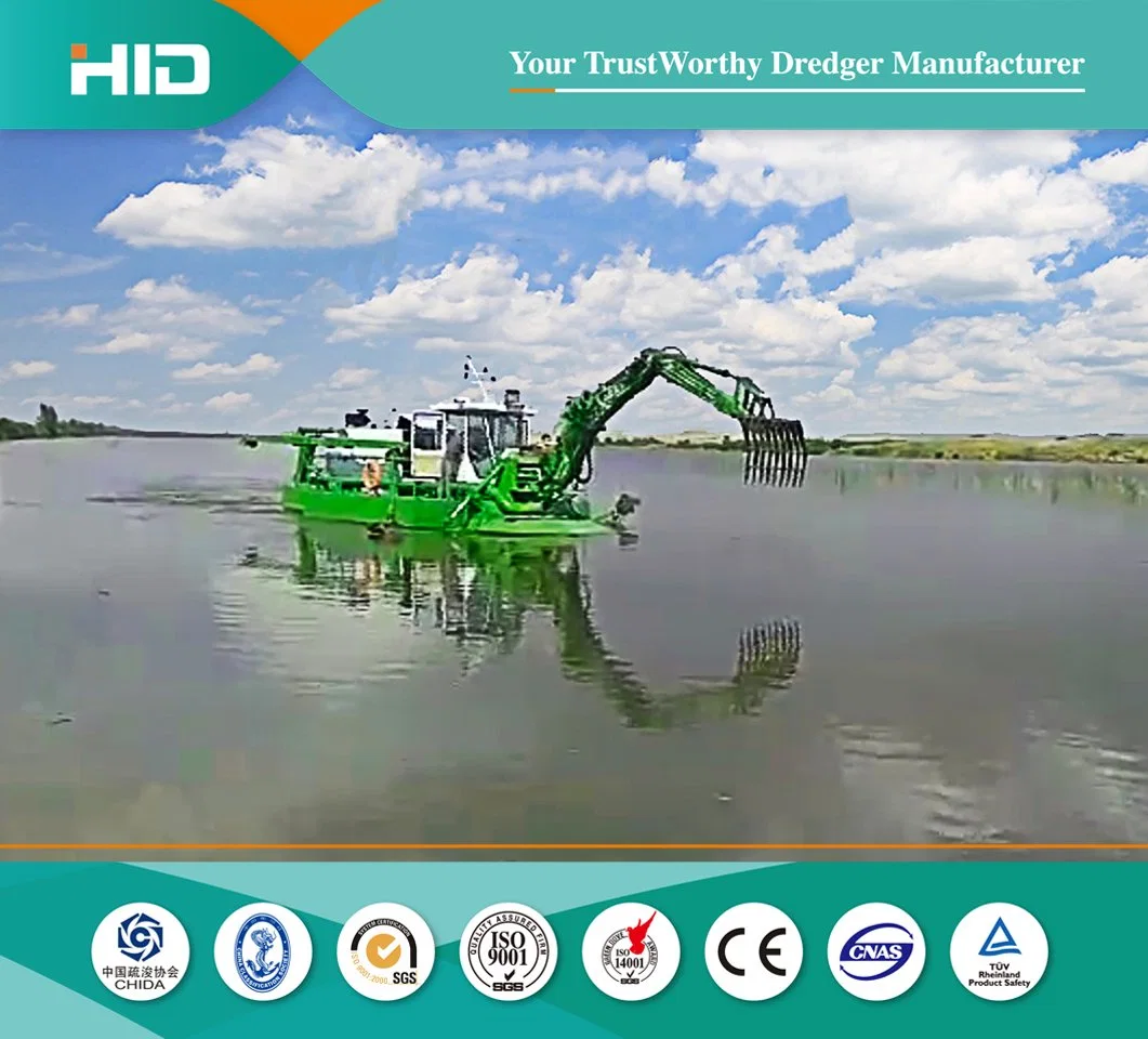 HID Clay Emperor Amphibious Multipurpose Machine for Preventing Floods/Cleaning Industrial Ponds/Dredging/Sand Washing