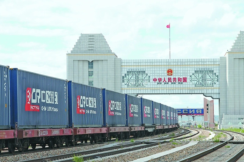 Eisenbahn Transport Versand von China nach Kasachstan mit gutem Preis Und schnell