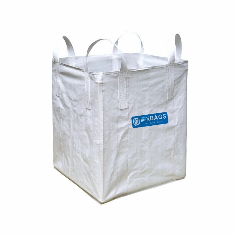 Hesheng 1.5ton FIBC Jumbo Big Bulk Bag Super Sacks Packing Plastic Garbage Waste Packaging PP Woven Bags for Sale