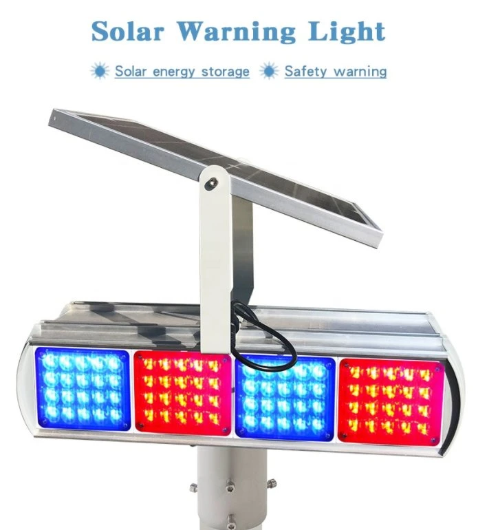 Hot Sale Street Solar LED Traffic Safety Warning Light