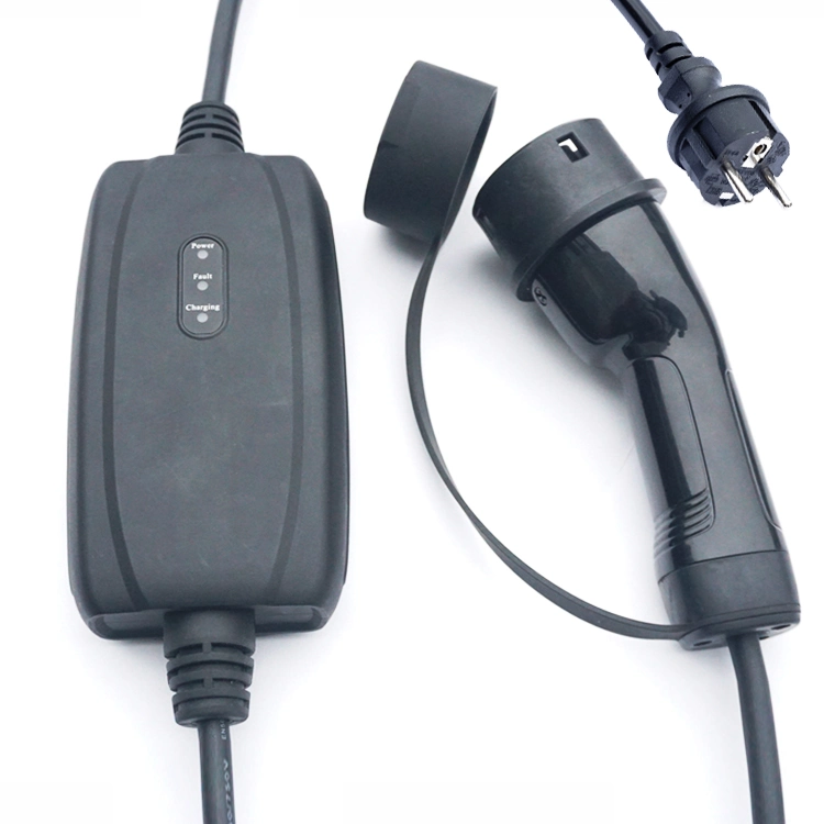 Kangni Wholesale/Supplier EV Charging Cable 16A Type 2 Portable EV Charger Battery European Standard Level2 Electric Car