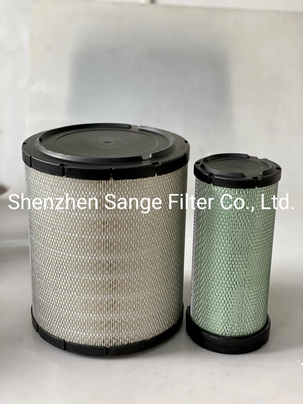 High Filtration Truck Filter Excavators Spare Parts Air Filter 6I2501 6I2502