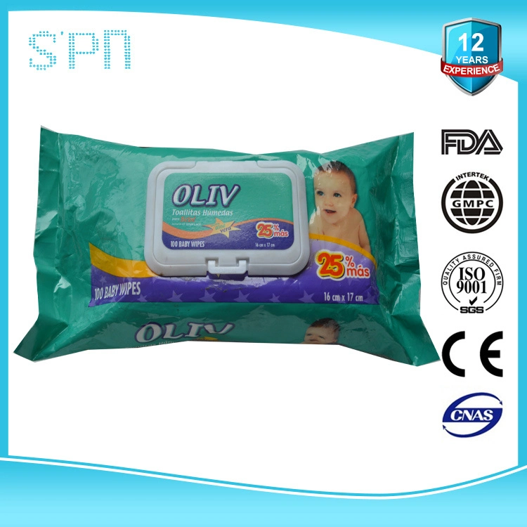 Special Nonwovens Natural Saline Baby &Personal Hygiene Hypoallergenic Disinfect Soft Wet No Harsh Chemicals Baby Wipes with Alove Vear&Chamomile