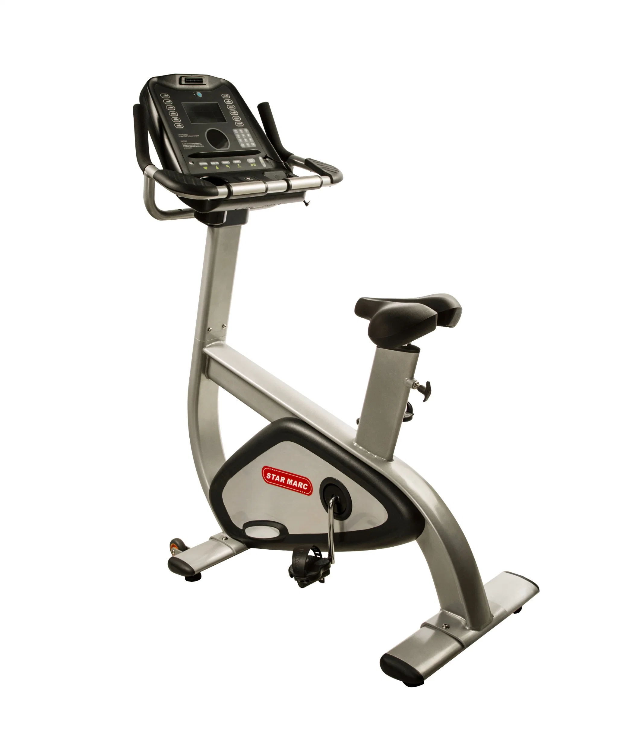 LVCC Bike vertical Cardio de alta calidad para ejercicios en interiores Consola LED Equipo de ejercicios de Spin Bike