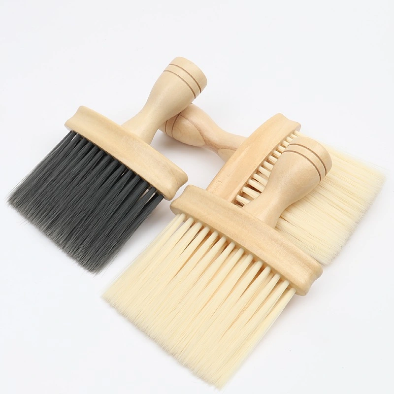 Brosse de nettoyage pour voiture poignée en bois massif Siège de sortie de climatisation Nettoyer les outils