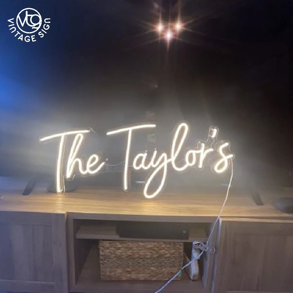 Wholesale/Supplier Original Factory Cool Handmade Customized Home Words Wedding Lights Good Vibes Only Bedroom LED Decorative Neon Sign