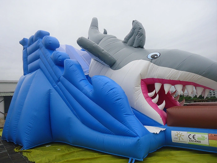 Alien Jumping Slide Inflatable Playground