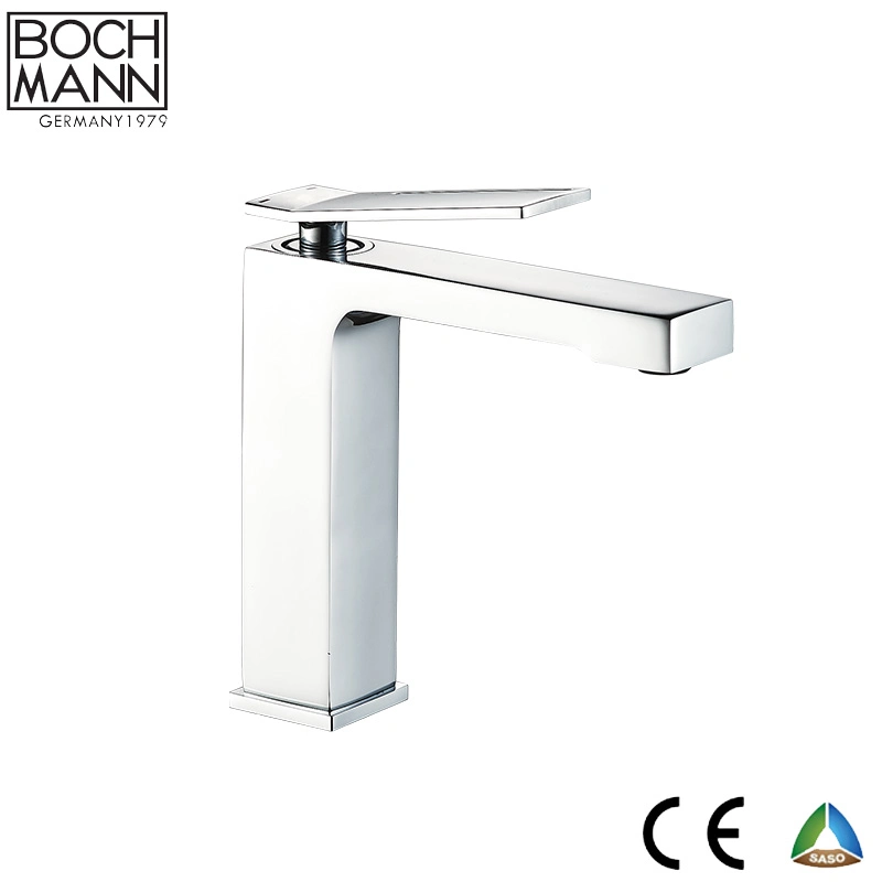 2021 Year New Design Patent Brass Square Shape Bathroom Water Mixer