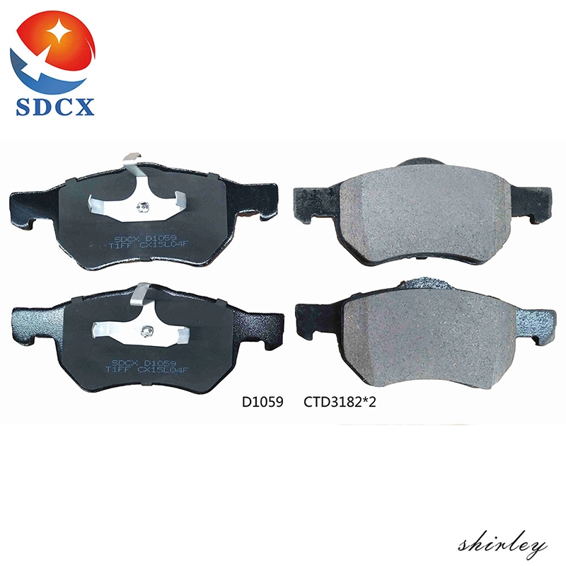 Sdcx D1059 05072215AA OEM Quality Dust Suppression Ceramic Front Brake Pad for Car