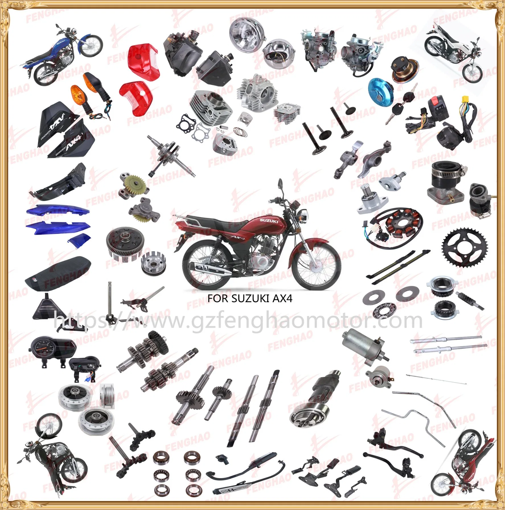 دليل سلسلة توقيت قطع غيار محرك الدراجة البخارية Bajaj CT100/3W4s/Bm150