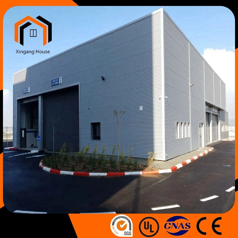 Factory ISO, CE Steel Structure Warehouse Poultry Farm House H Beam Prefab Building
