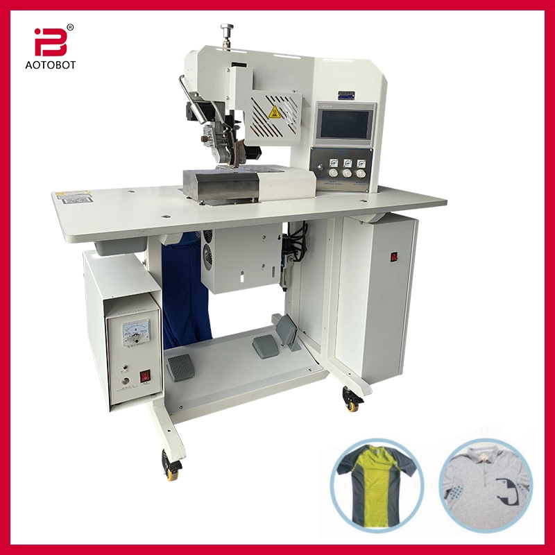 Hf-502b Sportswear Ultrasonic Cutting and Welding Machine Seamless Bonding Machine